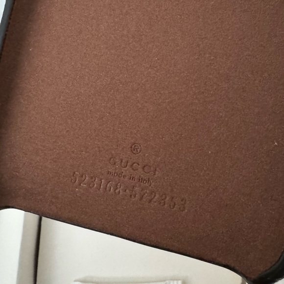 New in Box Gucci The Ophidia case for Iphone 8 plus tan brown - Picture 5 of 8
